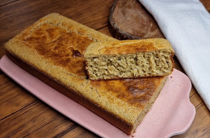 Pão fit de grão-de-bico