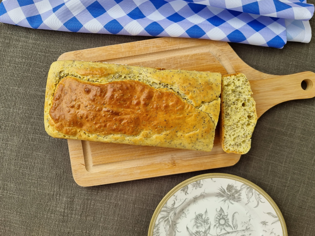 Pão integral sem glúten
