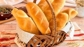 Pão italiano branco