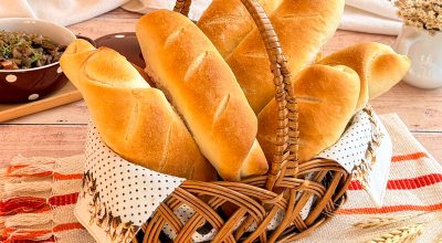 Pão italiano branco