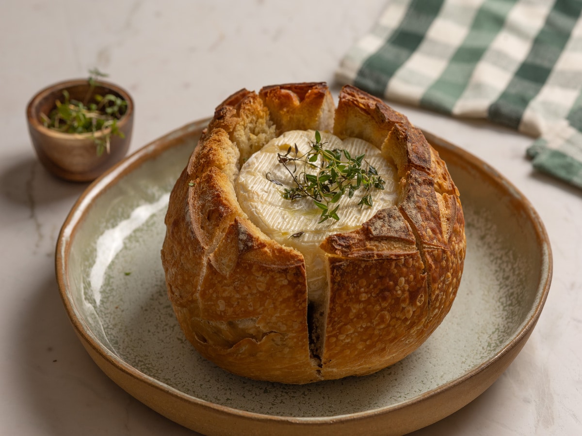 Pão italiano recheado