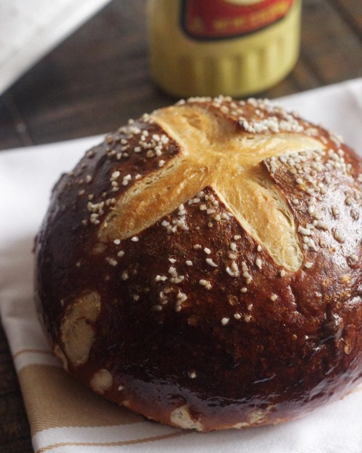 Pão pretzel