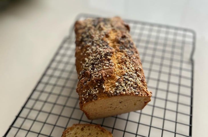 Pão rápido sem glúten