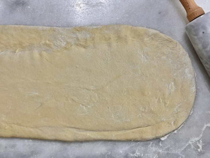 Pão recheado com frango - Passo a Passo