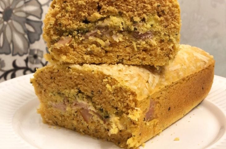 Pão saudável recheado