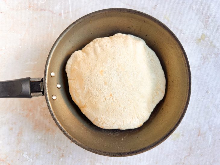 Disco de massa começando a inflar.