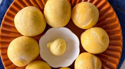 Pãozinho com 3 ingredientes