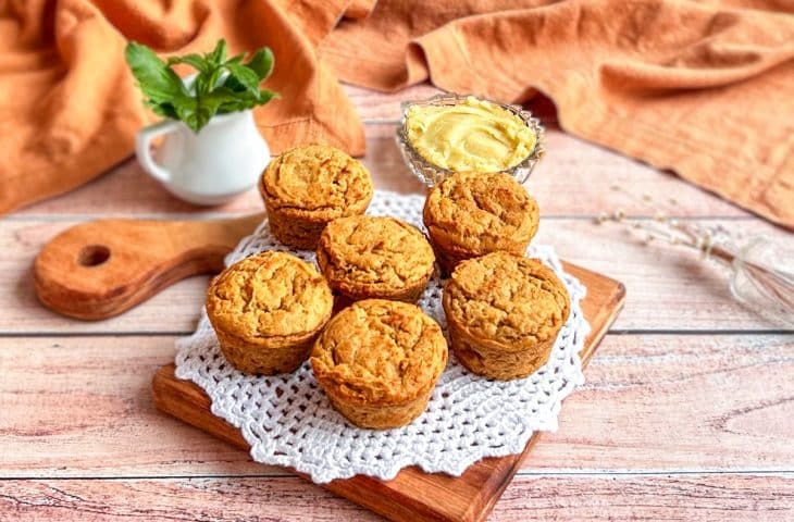 Pãozinho de batata-doce sem farinha