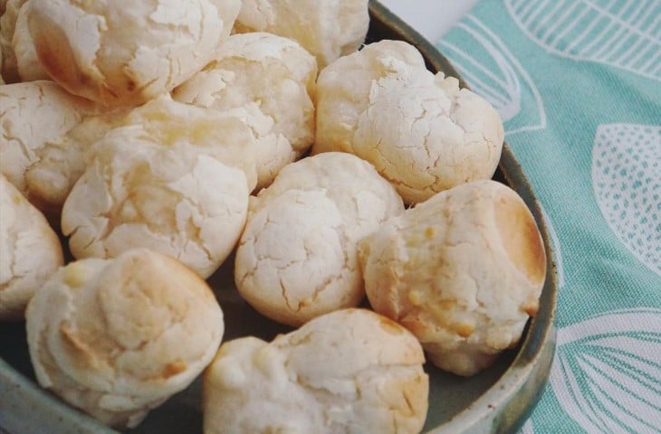 Pãozinho de queijo vegetal