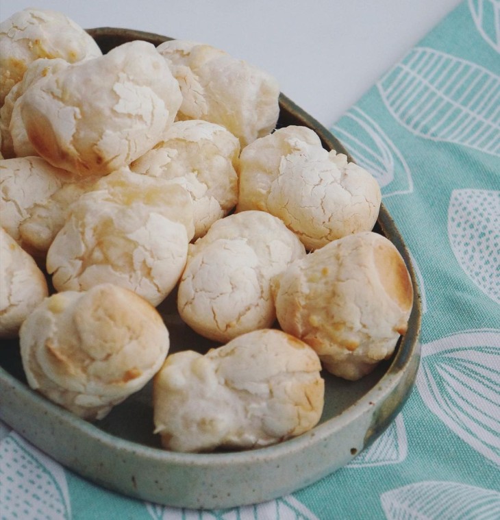 Pãozinho de queijo vegetal