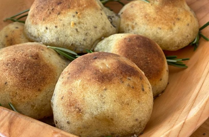 Pãozinho fit de batata-doce