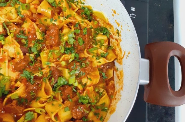Pappardelle ao molho de costela