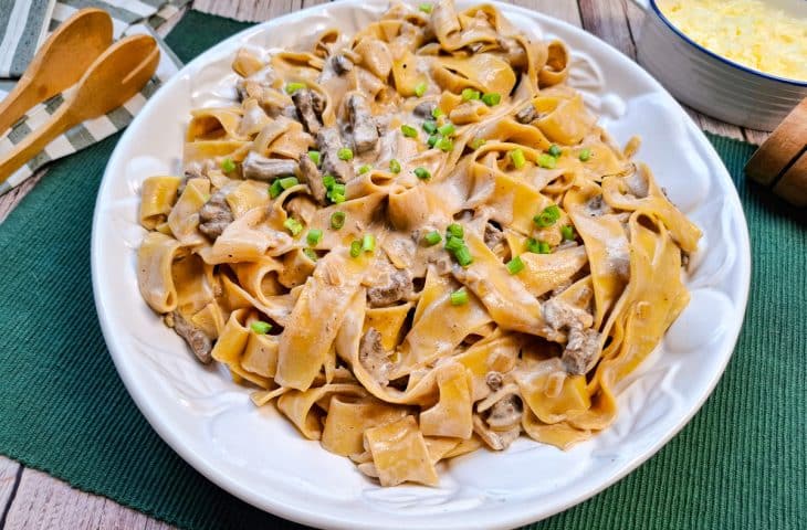 Pappardelle ao molho funghi