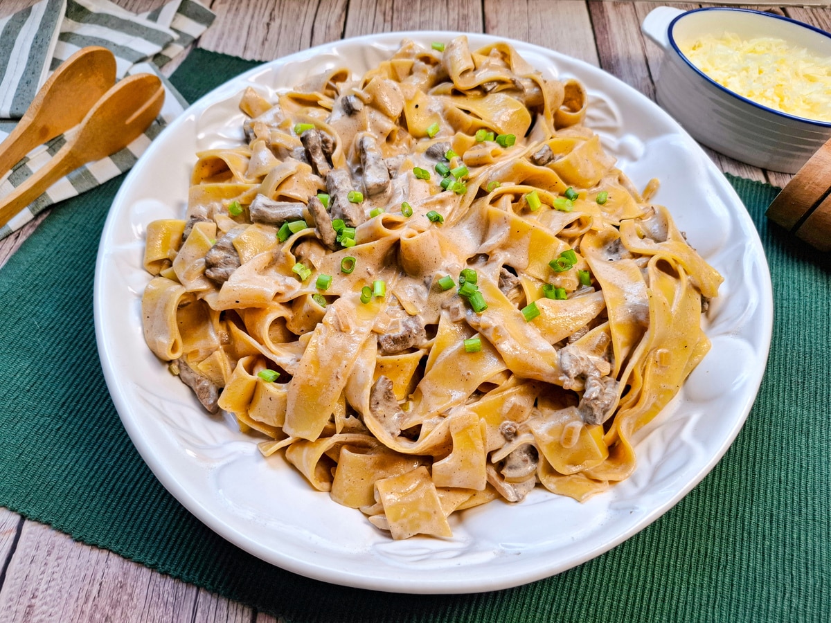 Pappardelle ao molho funghi
