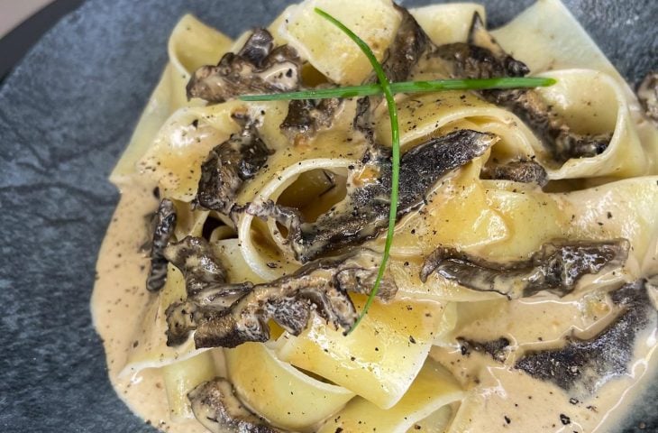 Pappardelle ao molho funghi