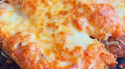 Frango à parmegiana alla vodka