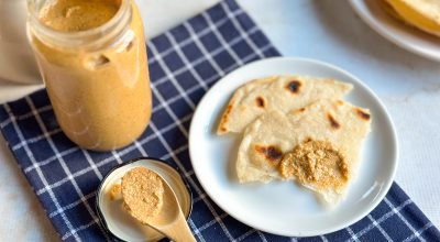 Pasta de amendoim sem açúcar