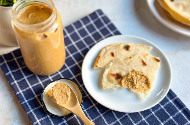 Pasta de amendoim sem açúcar