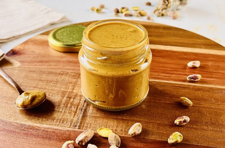 Pasta de pistache caseira