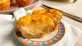 Pastel de belém fácil e rápido