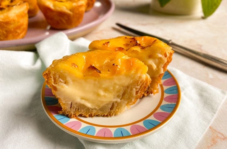 Pastel de belém fácil e rápido