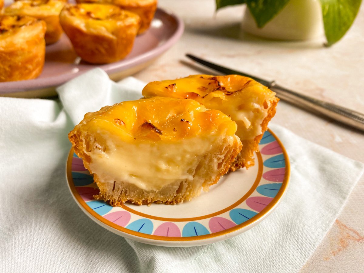 Pastel de belém fácil e rápido