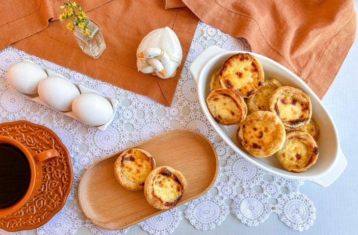 Pastel de belém na air fryer