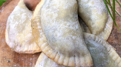 Pastel de forno de banana
