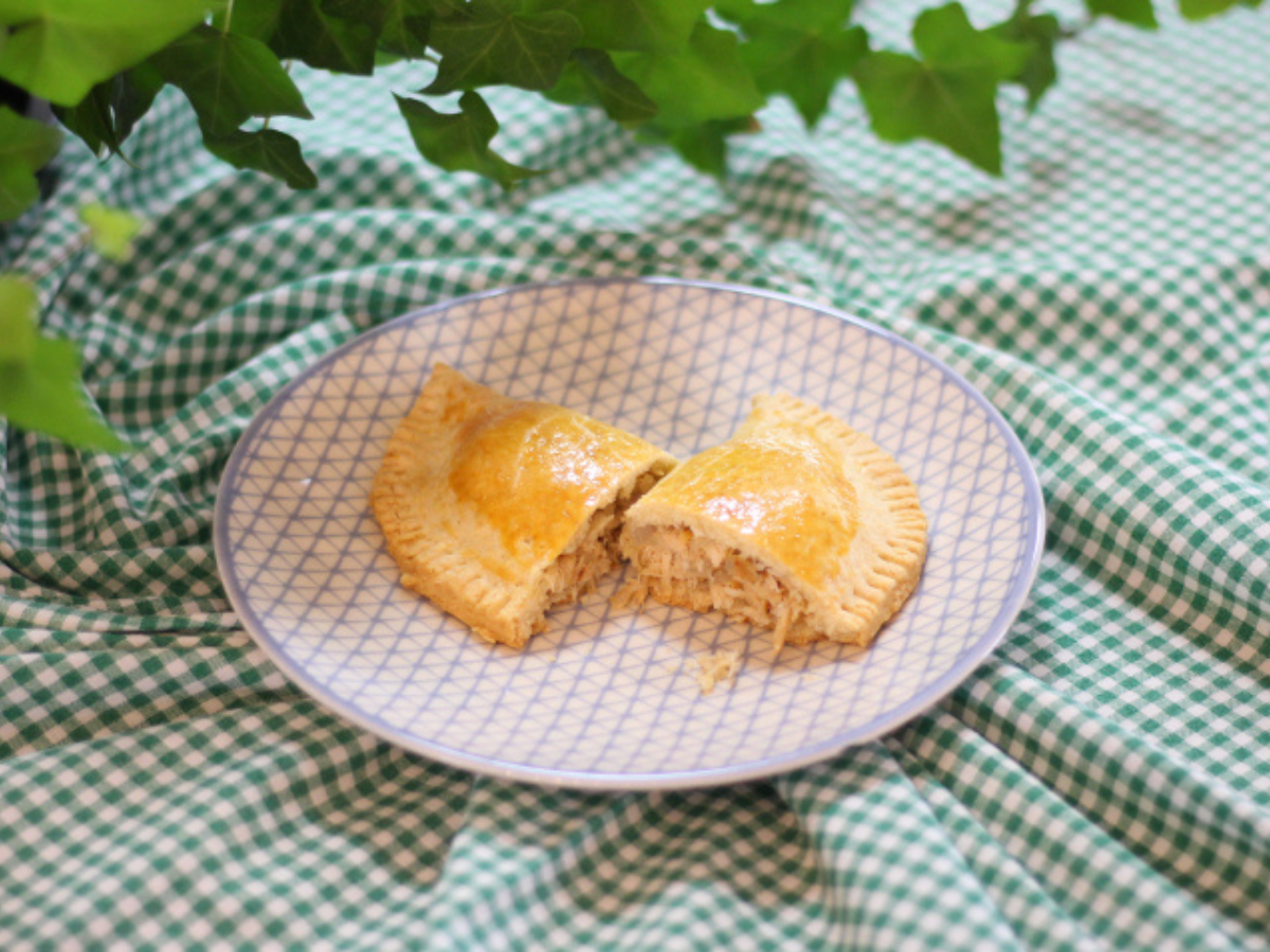 Pastel de forno de frango simples