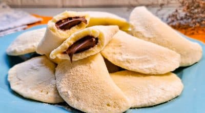 Pastel de Leite Ninho com Nutella