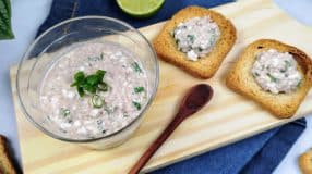 Patê de atum fit