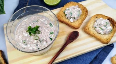 Patê de atum fit