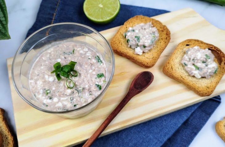 Patê de atum fit