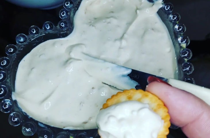 Patê de creme de cebola