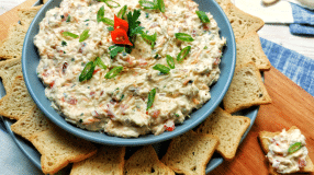 Patê de frango com cenoura