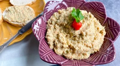 Patê de frango com maionese fit