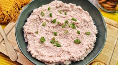 Patê de presunto com maionese