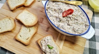Patê de sardinha com maionese