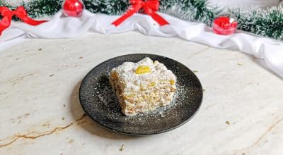 Pavê de abacaxi com bolacha