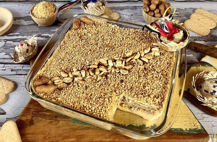 Pavê de amendoim