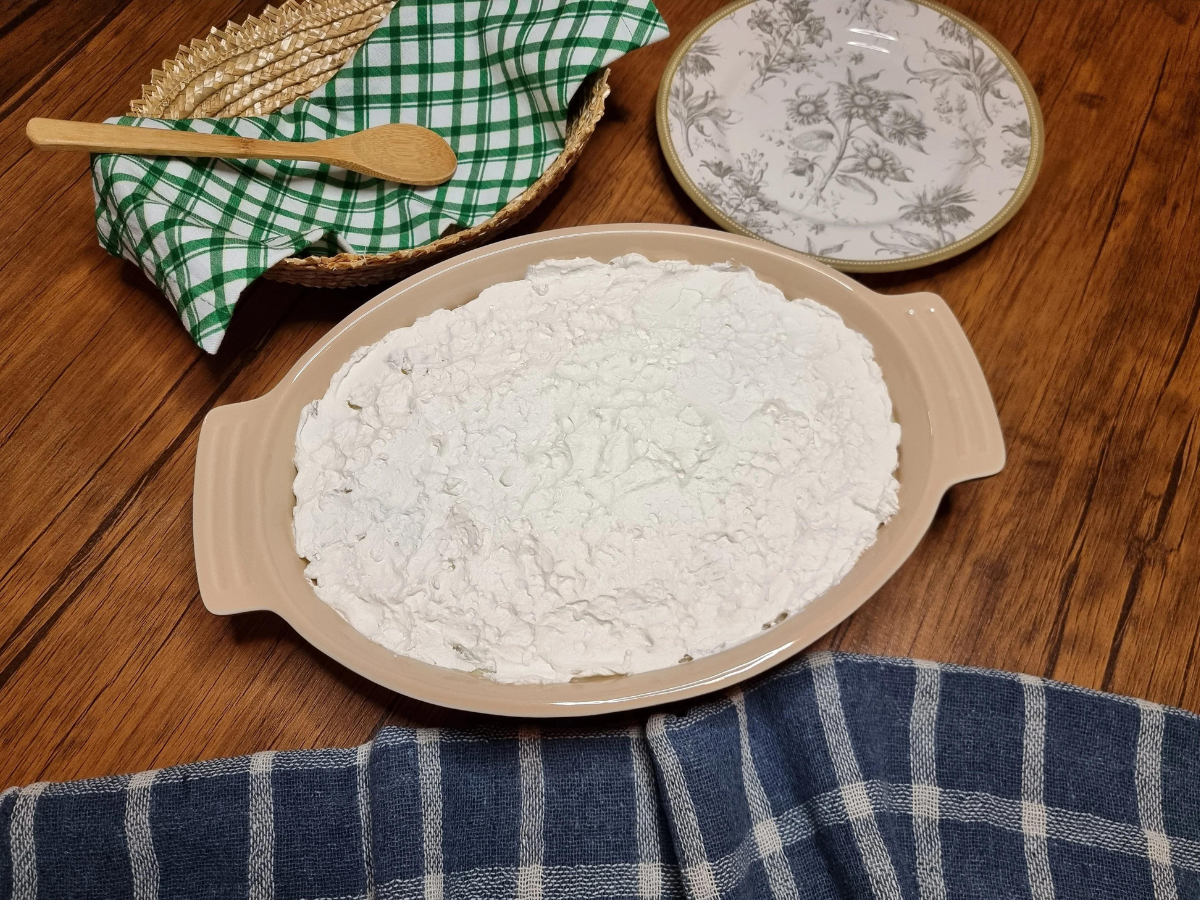 Pavê de bolacha maisena
