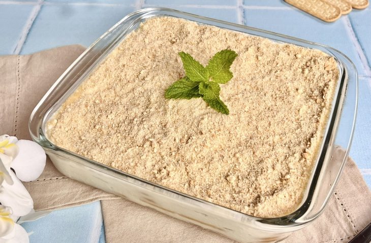 Pavê de bolacha maizena simples