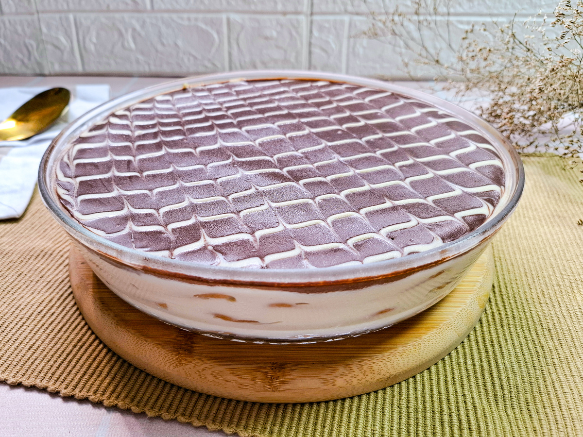 Pavê de bolacha simples