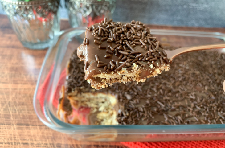 Pavê de brigadeiro simples
