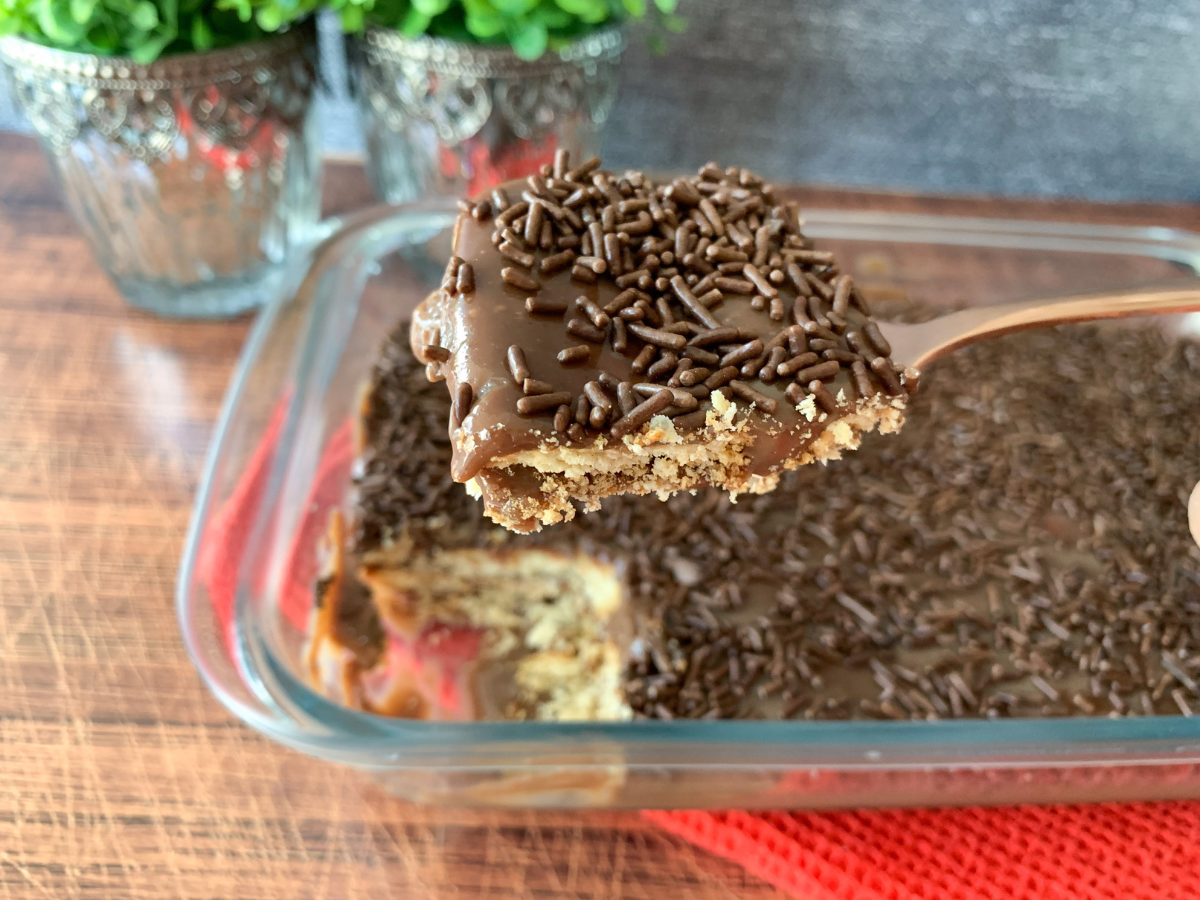 Pavê de brigadeiro simples