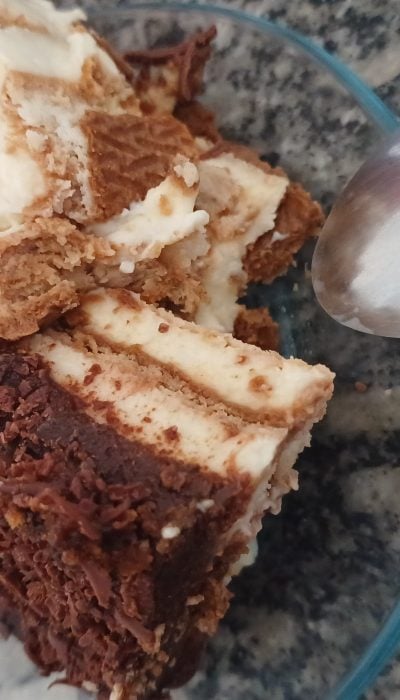 Pavê de chocolate fácil - Foto de usuário