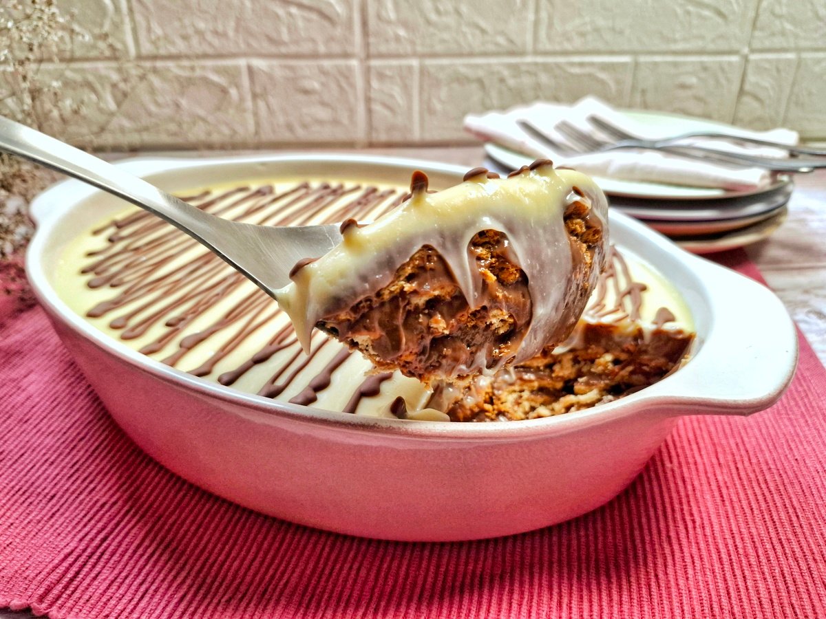 Pavê de chocolate rápido