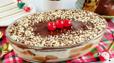 Pavê de chocotone simples