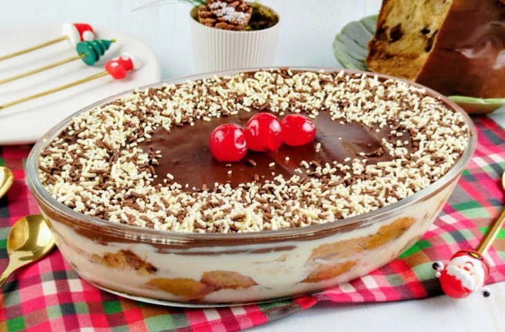 Pavê de chocotone simples