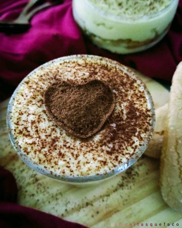Pavê de creme com café